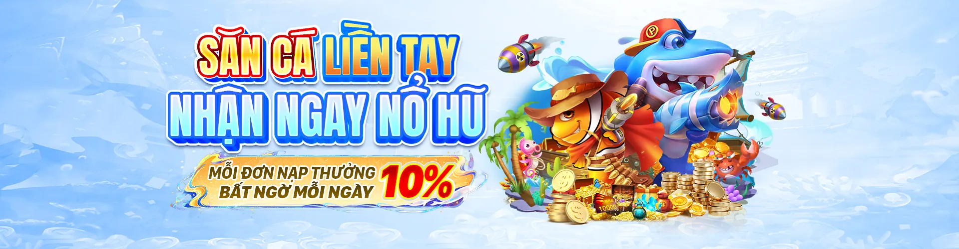 Hình ảnh chính game bắn cá Sodo79 với đồ họa sống động